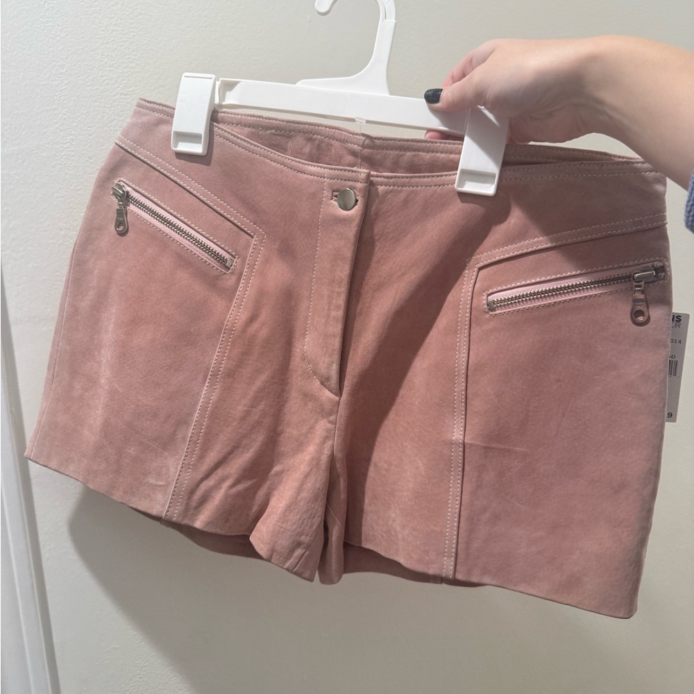 Wilson’s 100% leather pink/blush NWT size 10 shorts